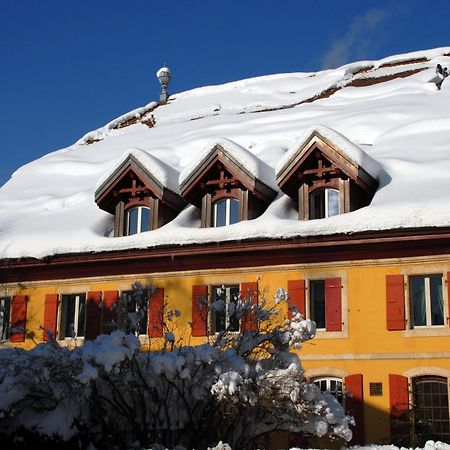 Hôtel de l'Aigle Couvet Exterior foto